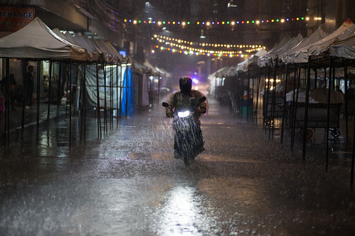 Rain in the wet season arrives hard and brief; most squalls clear within one or two hours